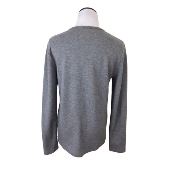 JOAN Vass Metallic Cardigan Sweater - Picture 4 of 6